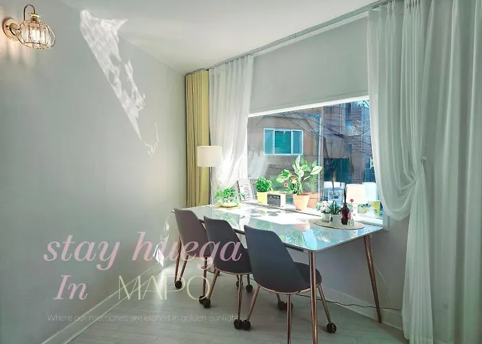 Appartement Premium Spacious House,hongik 1 Stop,hapjeong Station 3 Minutes On Foot,free Laundry And Drying,good For Family And Friends Gathering,3r4b,9 People Séoul