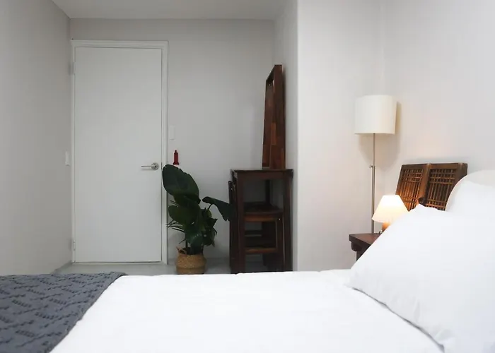 Appartement Premium Spacious House,hongik 1 Stop,hapjeong Station 3 Minutes On Foot,free Laundry And Drying,good For Family And Friends Gathering,3r4b,9 People *